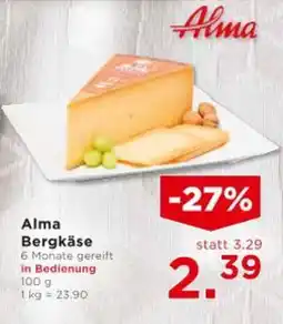 Unimarkt Alma Bergkäse Angebot