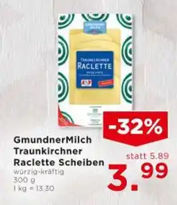 Unimarkt GmundnerMilch Traunkirchner Raclette Scheiben Angebot