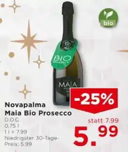 Unimarkt Novapalma Maia Bio Prosecco Angebot