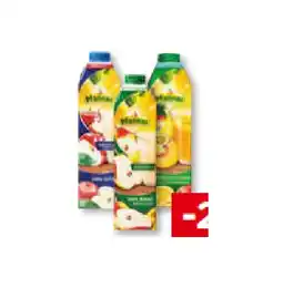 Unimarkt Apfel-, Birnen-, Multivitaminsaft oder Orangennektar 50% Unimarkt Angebot