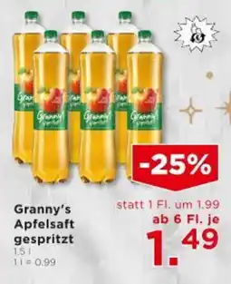 Unimarkt Granny's Apfelsaft gespritzt Angebot