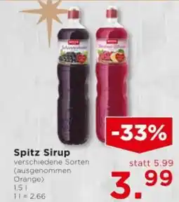 Unimarkt Spitz Sirup Angebot