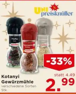 Unimarkt Kotanyi Gewürzmühle Angebot