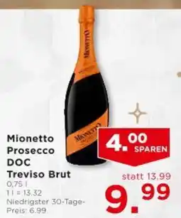 Unimarkt Mionetto Prosecco DOC Treviso Brut Angebot