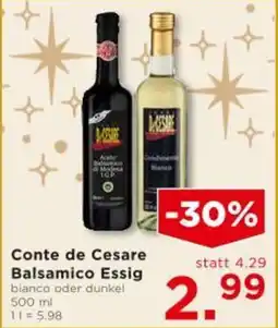 Unimarkt Conte de Cesare Balsamico Essig Angebot