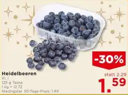 Unimarkt Heidelbeeren Angebot