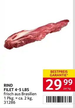 Transgourmet Rind filet Angebot