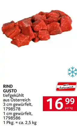 Transgourmet Rind gusto Angebot