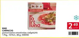 Transgourmet Rind carpaccio Angebot