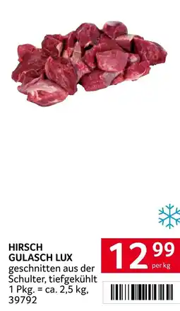 Transgourmet Hirsch gulasch lux Angebot