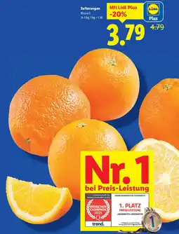Lidl Saftorangen Angebot