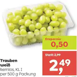 ADEG Trauben weiß Angebot