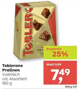 ADEG Toblerone Pralinen Angebot