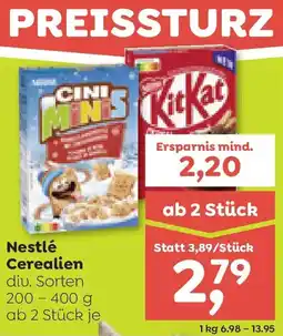 ADEG Nestlé Cerealien Angebot