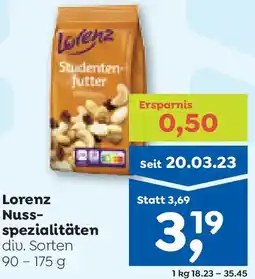 ADEG Lorenz Nuss- spezialitäten Angebot