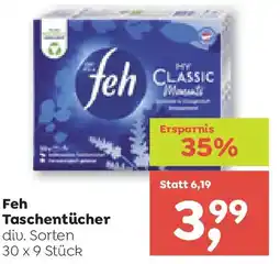 ADEG Feh Taschentücher Angebot