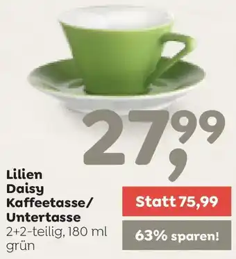 ADEG Lilien Daisy Kaffeetasse/ Untertasse Angebot