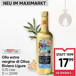 Maximarkt Olio extra vergine di Oliva Riviera Ligure Angebot