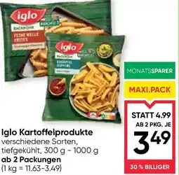 Maximarkt Iglo Kartoffelprodukte Angebot
