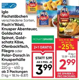 Maximarkt Iglo Fischstäbchen Angebot