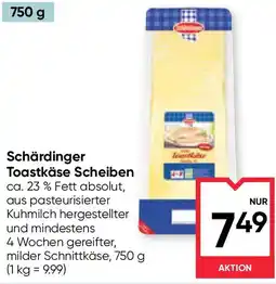 Maximarkt Schärdinger Toastkäse Scheiben Angebot
