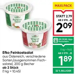 Maximarkt Efko Feinkostsalat Angebot