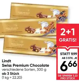 Maximarkt Lindt Swiss Premium Chocolate Angebot