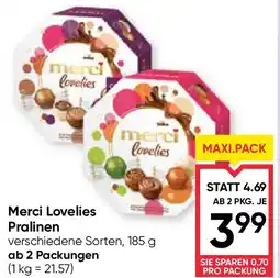 Maximarkt Merci Lovelies Pralinen Angebot