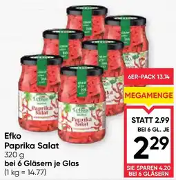 Maximarkt Efko Paprika Salat Angebot