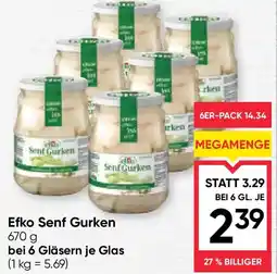 Maximarkt Efko Senf Gurken Angebot