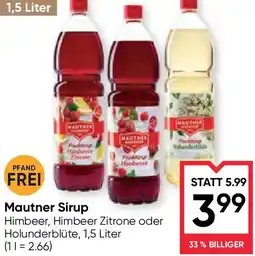 Maximarkt Mautner Sirup Angebot