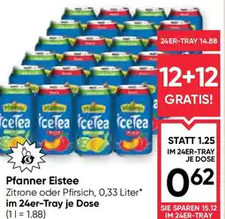 Maximarkt Pfanner Eistee Angebot
