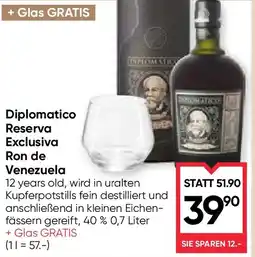 Maximarkt Diplomatico Reserva Exclusiva Ron de Venezuela Angebot