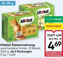Maximarkt Kitekat Katzennahrung Angebot