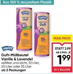 Maximarkt Duft-Müllbeutel Vanille & Lavendel Angebot