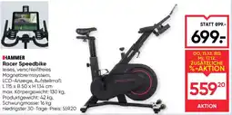 Maximarkt HAMMER Racer Speedbike Angebot