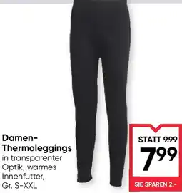 Maximarkt Damen- Thermoleggings Angebot