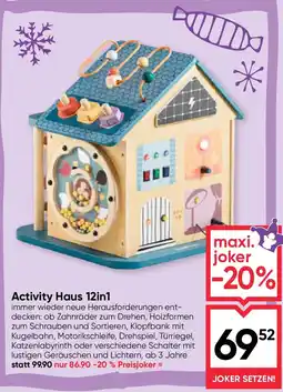 Maximarkt Activity Haus 12in1 Angebot