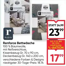 Maximarkt Renforce Bettwäsche Angebot