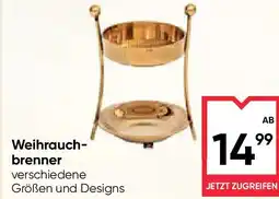 Maximarkt Weihrauch- brenner Angebot