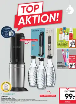 Maximarkt Crystal 3.0 Wassersprudler titan Angebot