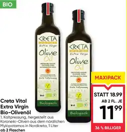 Maximarkt Creta Vital Extra Virgin Bio-Olivenöl Angebot