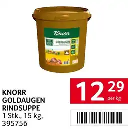 Transgourmet Knorr goldaugen rindsuppe Angebot