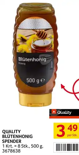 Transgourmet Quality blütenhonig spender Angebot
