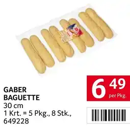 Transgourmet Gaber baguette Angebot
