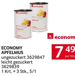 Transgourmet Economy apfelmus Angebot