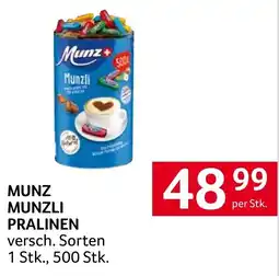 Transgourmet Munz munzli pralinen Angebot
