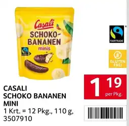 Transgourmet Casali schoko bananen mini Angebot