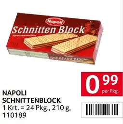 Transgourmet Napoli schnittenblock Angebot