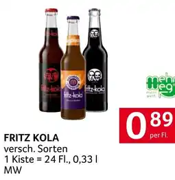 Transgourmet Fritz kola Angebot